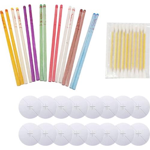 10-80 Pieces Hopi Candle Ear Candle Cleaner Earwax ndiana Organic Muslin Fabric Aromatherapy Candling Fragrance No Burning Smoke
