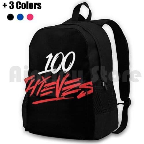 100 Thieves Popular Outdoor Hiking Backpack Riding Climbing Sports Bag 100 Thieves 100 100T 100 T Thieves Mercs Nickmercs