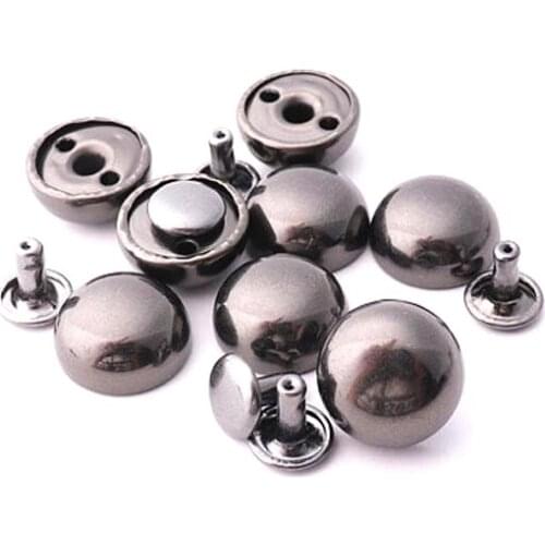 15mm Round Double Caps Rivets Studs dome rivets Mushroom Rivets for Handbags