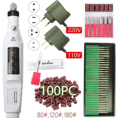 20000RPM Electric Nail Drill Machine Manicure Drill Machine Pedicure Drill Machine Professional Nail Salon Drill Machine Set