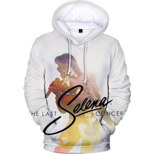 Selena Quintanilla 3D Hoodies Sweatshirt Winter New Singer U.S. Cool 2021 New Cool Pullover Adult Kid Clothes Classic Trend Tops