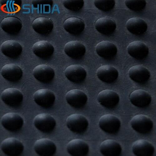 500PCS 6.7mm*2.5mm Self Adhesive Black Anti Slip Silicone Furniture Bumper Pad,Round Rubber Feet Pad for Table,Shock Absorber