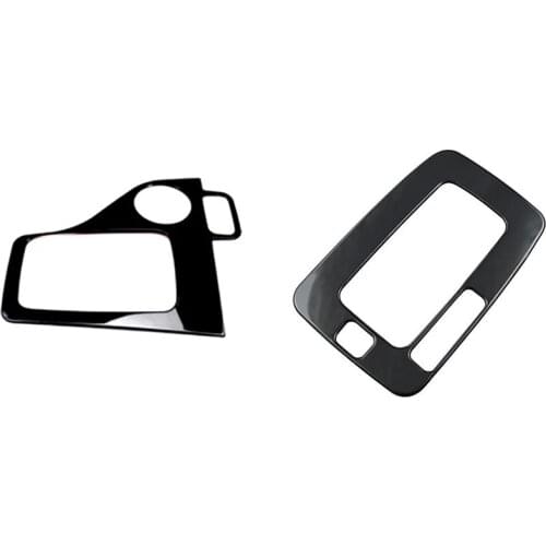 Stainless Steel Gear Shift Panel Cover Trim Frame Car Accessories for Ford Ranger Everest Endeavour 2015-2021