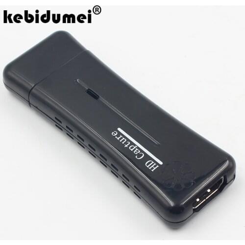 Good Portable Mini USB 2.0 Port Video Capture Card HD 1 Way HDMI-compatible 1080P Video Capture Card for Windows XP Computer