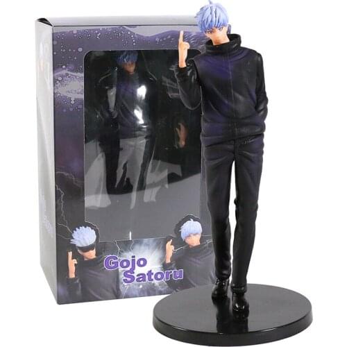 Jujutsu Kaisen Gojo Satoru Change Head Version Anime Doll Decoration Collection Figurine Toys Model