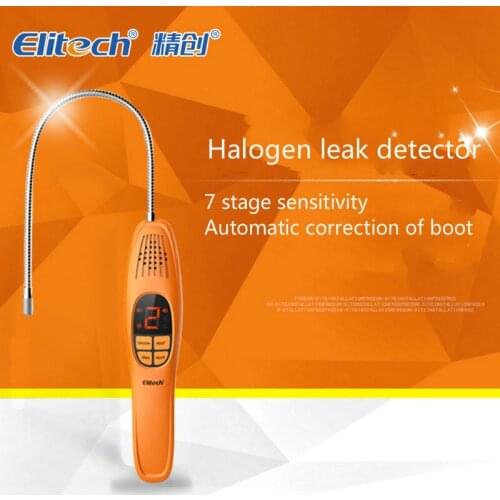 LD-100 handheld electronic halogen leak detector, combustible gas detector, air conditioning refrigerant. (English version)