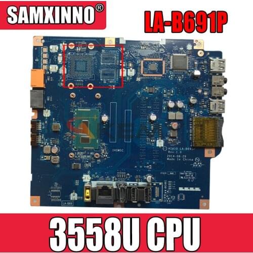 LA-B691P UMA 3558U motherboard fit for Lenovo C20-30 C2030 ALL IN ONE PC mainboard