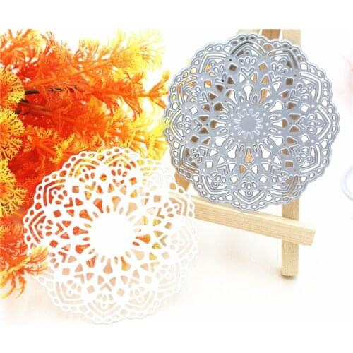 Metal Cutting Die Of Mandala Scrapbooking Mold Paper DIY Cards Postcard Handmade Craft Stencil Album Handcraft Embossing Moulds