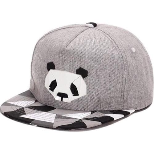 Cute Panda Zebra Rubber Hatsnaback Fashion Spring And Summer Lovers Baseball Cap Hip Hop Flat Hat Sports Sunscreen Hat TG0023