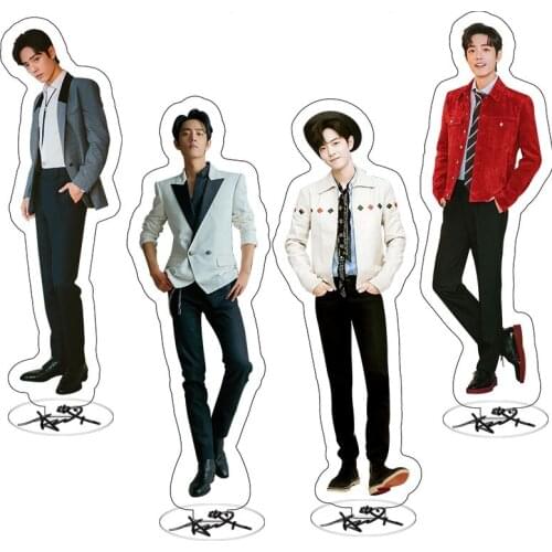 New Xiao Zhan, Wang Yibo Character Acrylic Stands Chen Qing Ling Figure Model Plate Holder Star Around Fans Gift