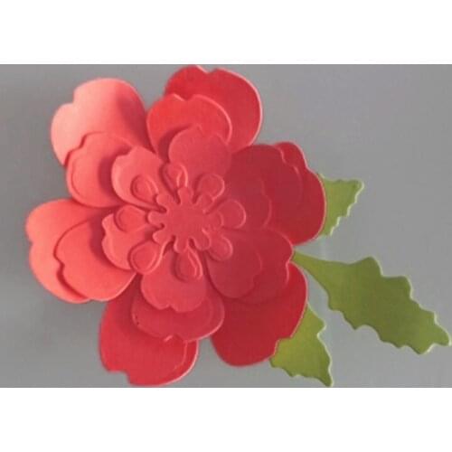 New Flower Leaf Set Cut Dies Metal Template for Embossing Stencil DIY Paper Album Gift Cards Making Scrapbooking New Dies 2020