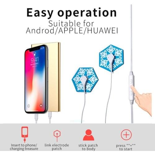 New Neck Massager Anti-Cellulite Slimming Health Care Body Fitness Back Relax Antistress Mini Mobile Phone Muscle Stimulator