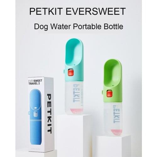 PETKIT Eversweet Dog Water Bottle Portable Outdoor for Dogs Cats Walking Travel Feeder Water Bowl Filter Bottle Dispenser 400ml