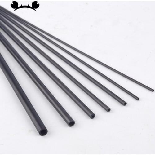 20pcs Carbon Fiber Hollow Tube 2mm/3mm/4mm/5mm/6MM (200mm or 400mm length) for Quadcopter Multicoptor