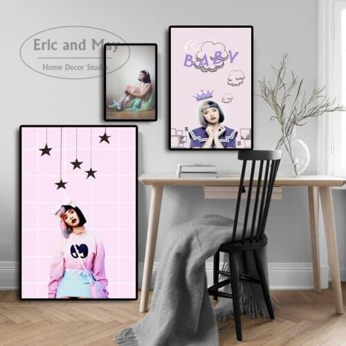 Melanie Martinez Portrait Ameriacan Singer Painting Prints Picture Modular Paintings For Living Room Poster Wall Home Decor