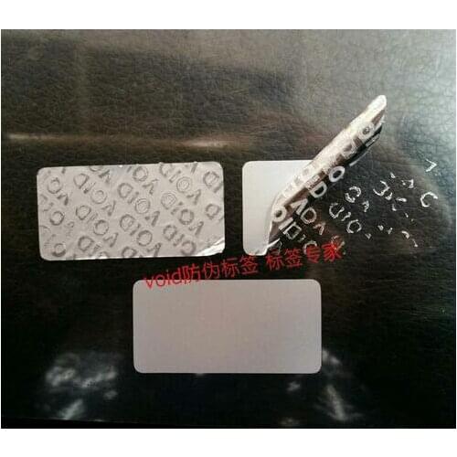 Void the sealing tape tamper sticker Empty VOID seal tear invalid sticker carries an anti-counterfeit label for the VOID