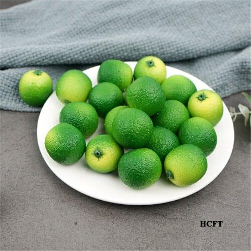 Party props home hotel restaurant cafe bar Shop Store decoration Simulation artificial orange green tangerine fake fruit model