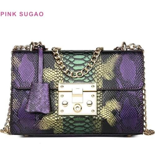 Pink Sugao Women Purse Luxury Handbags Women Bags Designer Purses And Handbags Designer Crossbody Bag For Women Small Chain Bag