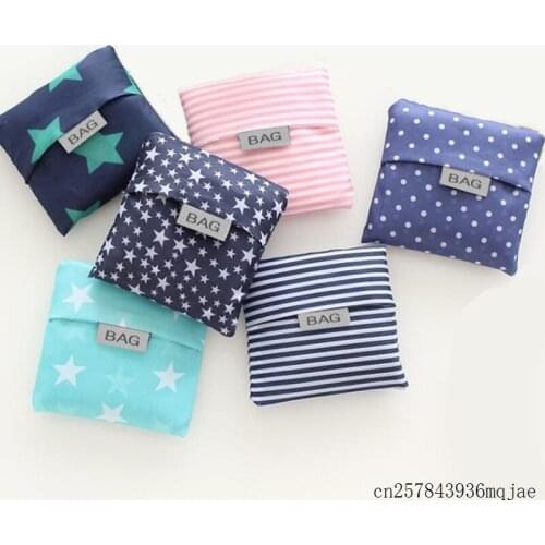 150pcs Foldable Shopping Bag Tote Folding Pouch Handbags Large-capacity Gift Bags