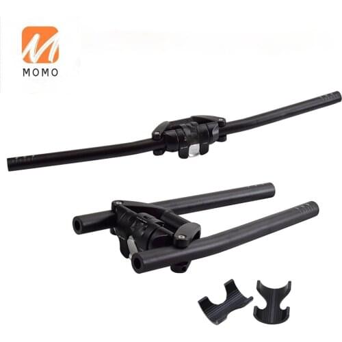 Mountain Bicycle Handlebar 25.4/31.8mm*620/680mm Aluminium Alloy Folding Handlebar Bike Handle Bar