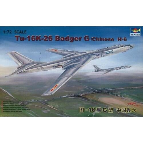 Trumpeter 1/72 01612 Tu-16K-26 Badger G/Chinese H-6