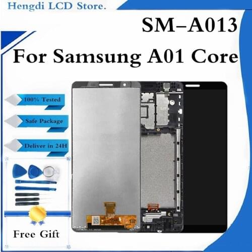 LCD For Samsung galaxy A01 Core LCD SM-A013G A013F A013G A013M/DS LCD Display Touch Screen Digitizer Replace Assembly