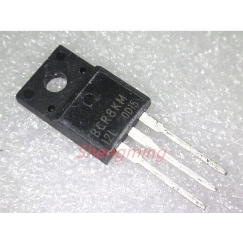 10PCS BCR8KM-12L TO-220F