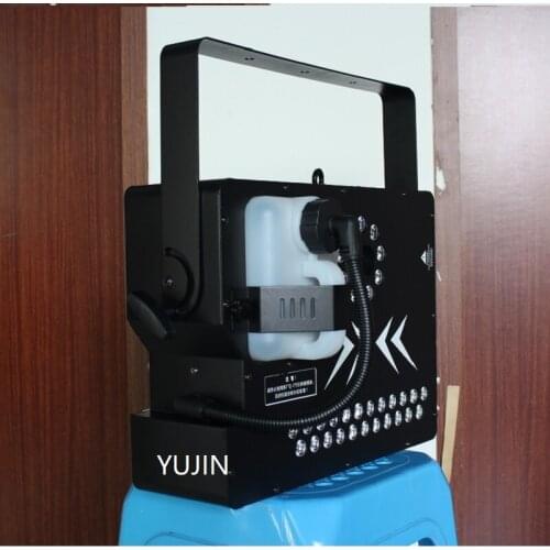 4pcs/lot colorful dj smoke effect fog smoke machine 1700w led up fog machine with tricolor LEDs