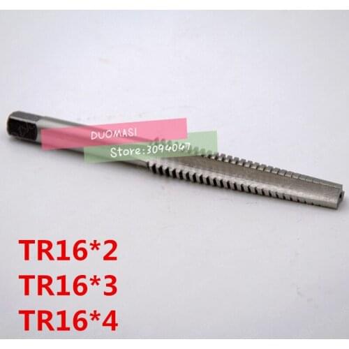 Free shipping 1PCS TR16*4 high speed steel ladder shaped screw machine screw tap, tap machine T type screw thread
