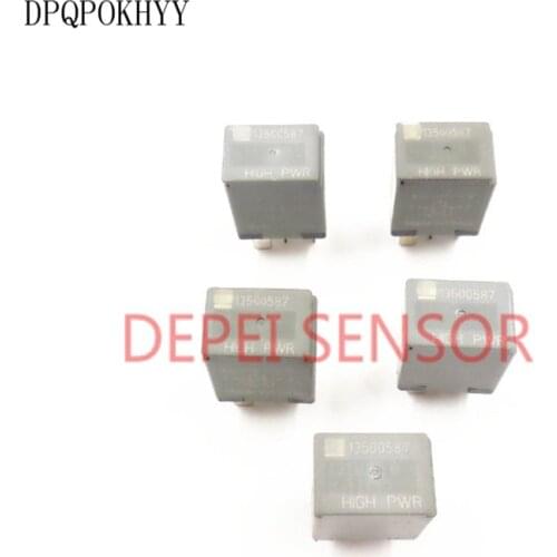 DPQPOKHYY 5x For Vauxhall Opel Vectra Dark Gray Grey Relay G M High Pwr 13500587 13 500 587