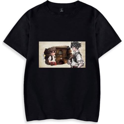 Boys/Girls Anime T-shirt Bravely Default Spring Summer Holiday Personality Creative Novelty Men/Women casual camping