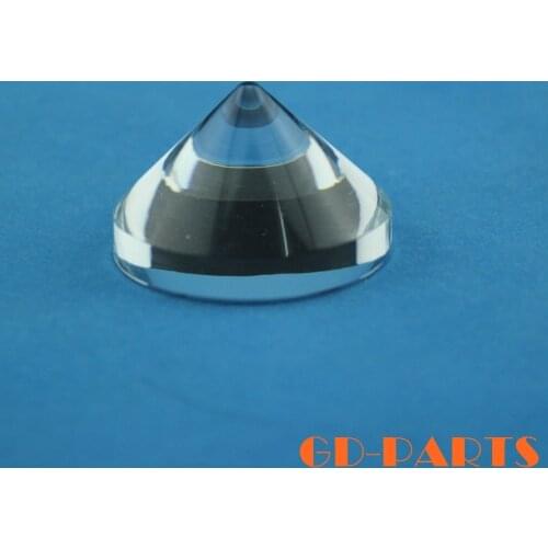 GD-PARTS 4PCS Crystal Clear Amplifier Spike Turntable CD Player Speaker DAC DVD Computer Cabinet Feet 40x25mm