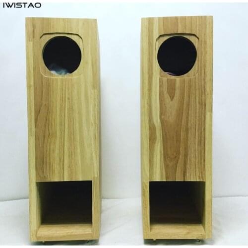 IWISTAO Customized Labyrinth Back Loaded Plus Bass Reflex Hybrid Speaker Enclosure FOSTEX Official Drawing Full Range FE126En