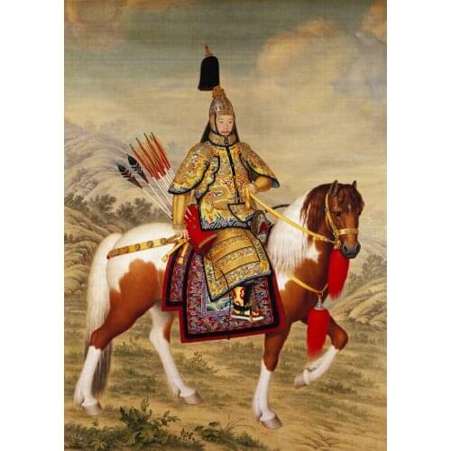 Chinese Art Painting Home Office Decoration Chinese painting art figure painting Qianlong painting