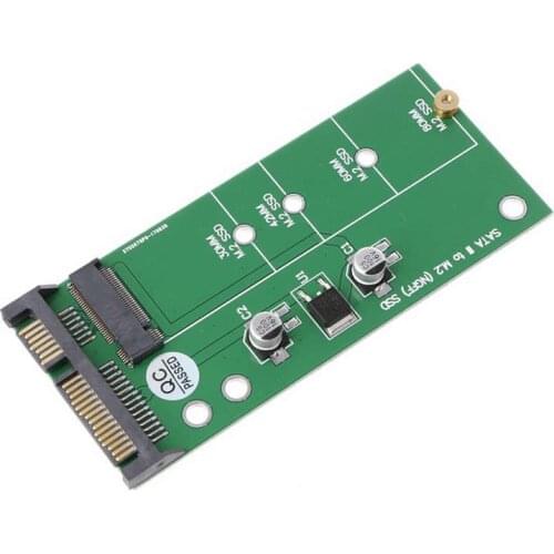 Ngff ( M2 ) Ssd To 2.5 inch Sata Adapter M.2 Ngff Ssd To Sata3 Convert Card For 30/42/60/80Mm M.2 Ssd Hard Drive