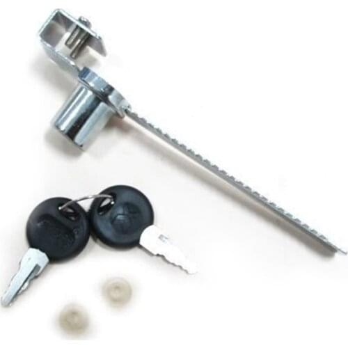 Durable Reptile Vivarium Terrarium Showcase Display Cabinet Sliding Glass Door Window Lock With 2 Keys