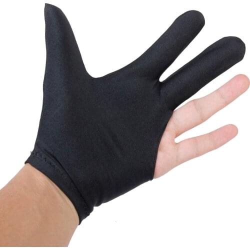 Professional 3-Finger Billiard/Pool Glove, One Size Fits Most - for Left / Right
