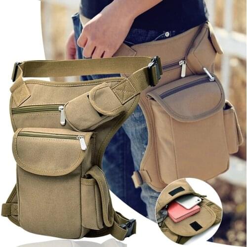 Waist Messenger Bag Waterproof Large Capacity Leg Bag Portable Shoulder Bag For Travel Motorcycle ALS88