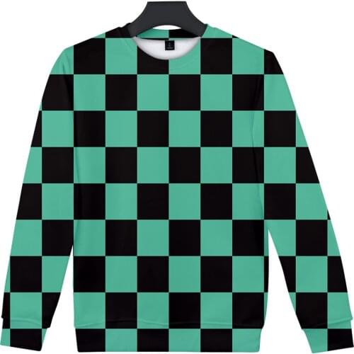 Hot Japanese Anime Demon Slayer Cosplay Sweater Kimetsu No Yaiba Kamado Tanjirou Kamado Nezuko Agatsuma Zenitsu Adults Sweater