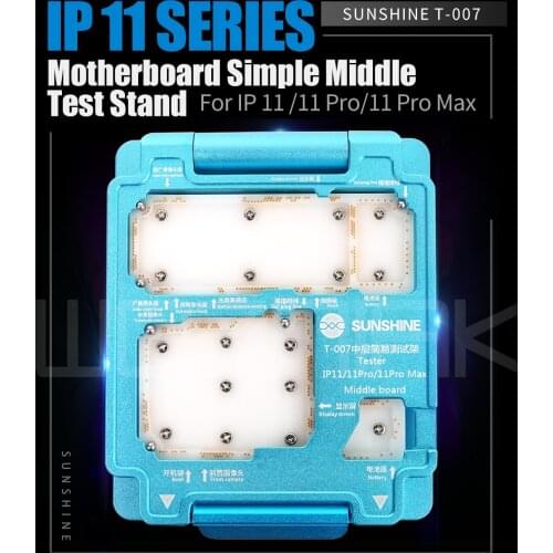 SUNSHINE T-007 3 IN 1 Middle Board Tester for iPhone 11 11 Pro 11Pro MAX Double-Deck Upper And Lower PCB Repair Platform
