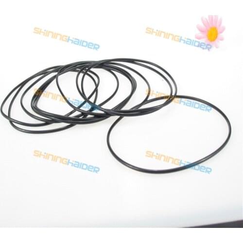 100PCS wire diameter 2mm cross section 2mm black NBR O type ring nitrile rubber O sealing ring CS 2mm OD 5mm-45mm