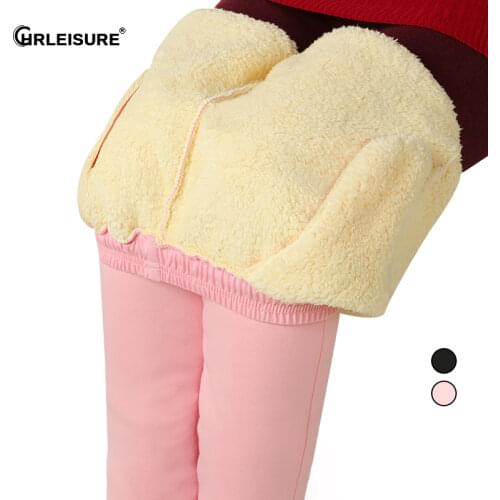 CHRLEISURE Plus velvet thickening Casual Pants Woman Closed waist Warm Home leggings Winter Work out Fitness Leggings
