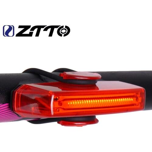 ZTTO Bicycle Accessories MTB Mountain Bike Road Bicycle Waterproof 30 LED Ultra Bright Red USB Rechargeable Light Taillight