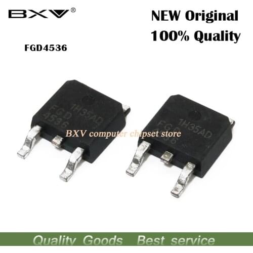 10pcs FGD4536TM TO-252 FGD4536 TO252 new original free shipping