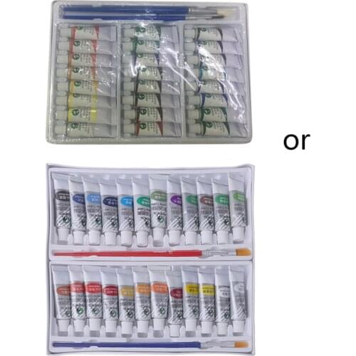 12/18/24 Colors Watercolor Paint Set 5ml Tube Rich Vivid Color for Student