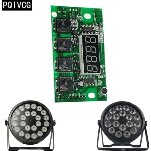 RGBW 4-color par light control board 18x12w /24x12w plastic par light dedicated motherboard Constant voltage motherboard