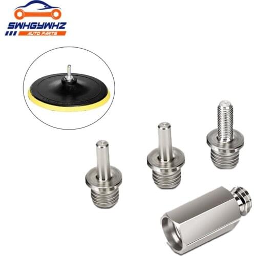 Polishing Drill Adapter Thread Change Adaptor Round Shank Orbital Sander Polisher Sanding Pad M14 Drill Adapter