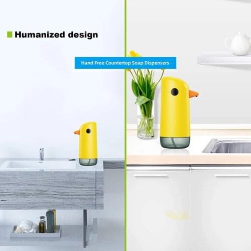 Non-contact Electric Soap Dispenser with Infrared Sensor Automatic Soap Dispenser for Bathroom and Kitchen