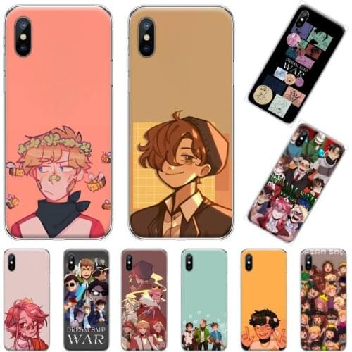 Dream Smp Phone Case For iphone 12 5 5s 5c se 6 6s 7 8 plus x xs xr 11 pro max mini