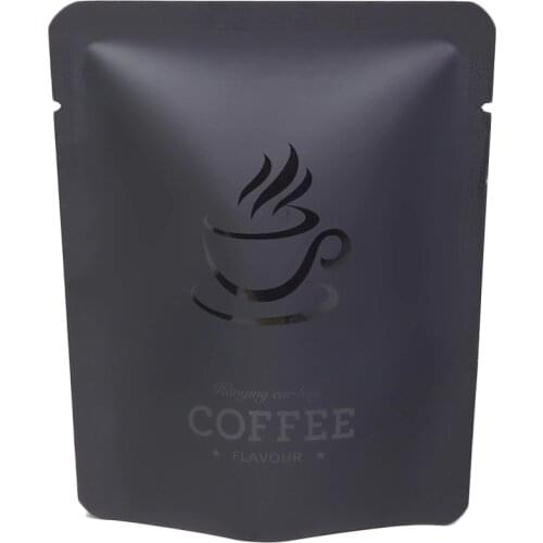 Eco-friendly Metallic Mylar Plastic Bags Vacuum Sealing Coffee Organizer Bags Coffee Powder Storage Bags With Printing Design